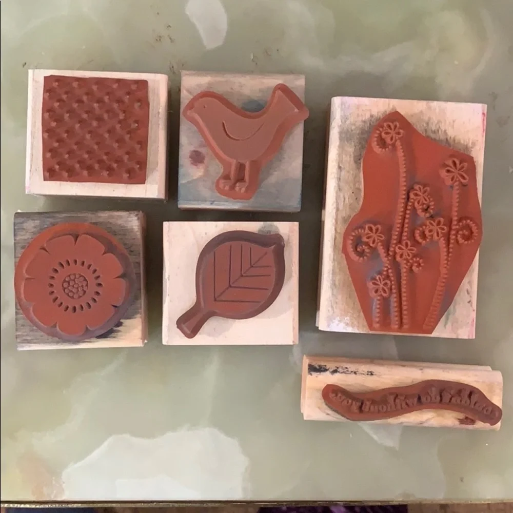 Spring Stamp in’ Up! Clean/used stamp set